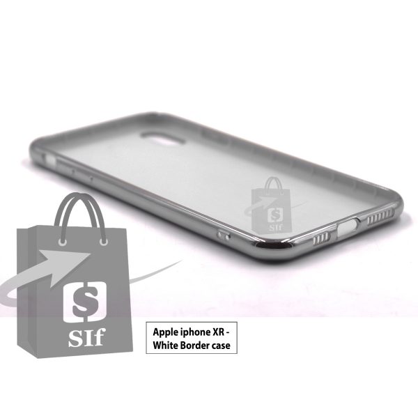 Apple iphone XR – White border case 2