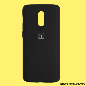 ONEPLUS 6T - BLACK SILICONE PROTECTION CASE 1