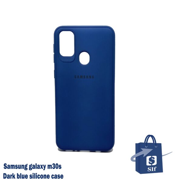 SAMSUNG M30S – DARK BLUE SILICONE CASE