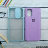 8T-9R LIGHT BLUE SHUTTER AND PURPLE SILICONE CASE
