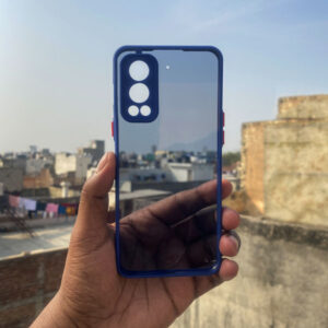 ONEPLUS NORD 2 - BLUE TRANSPARENT SMOKE PROTECTION CASE