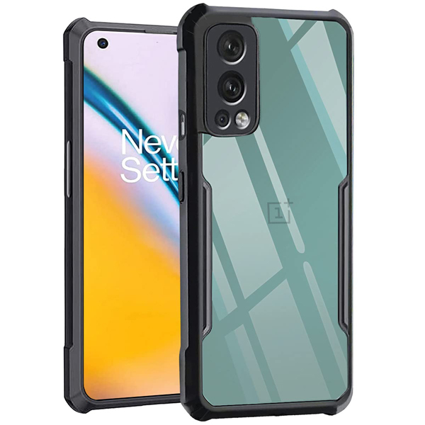 ONEPLUS NORD 2 - TRANSPARENT SHOCKPROOF PROTECTION CASE 1