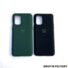 ONEPLUS – DARK GREEN & BLACK SILICONE WITH LOGOPROTECTION CASE