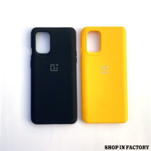 ONEPLUS 8T – BLACK & YELLOW SILICONE WITH LOGOPROTECTION CASE