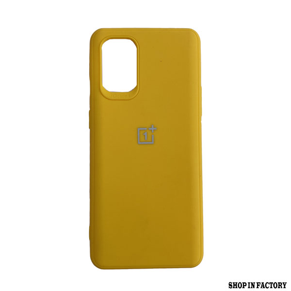 ONEPLUS 8T – YELLOW SILICONE WITH LOGO PROTECTION CASE