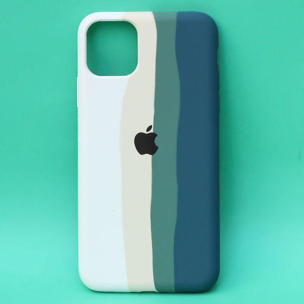 APPLE IPHONE 12/12 PRO -ARMY RAINBOW SILICONE CASE