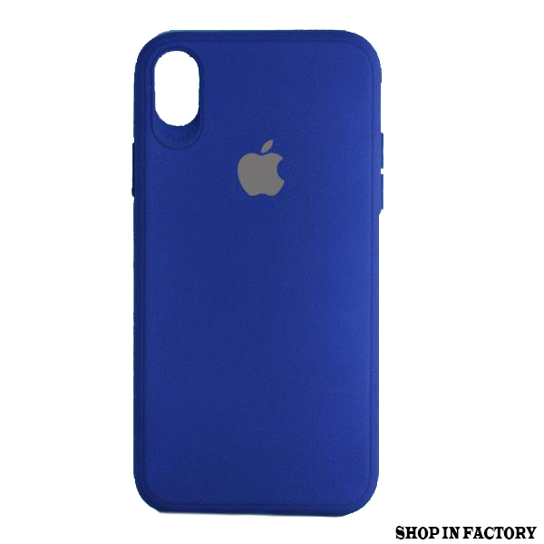 APPLE IPHONE X MAX – DARK BLUE SILICONE PROTECTION CASE