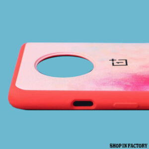 ONEPLUS 7T - PINK OIL SILICONE PROTECTION CASE
