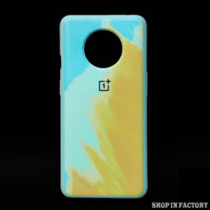 ONEPLUS 7T - GREEN OIL SILICONE PROTECTION CASE