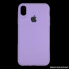APPLE IPHONE X/XS – PURPLE SILICONE PROTECTION CASE