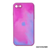 APPLE IPHONE SE 2020 - PINK OIL PRINT MIRROR PROTECTION CASE