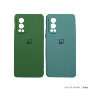 ONEPLUS NORD-2-LIGHT-GREEN-LIGHT-BLUE. SILICONE CASE