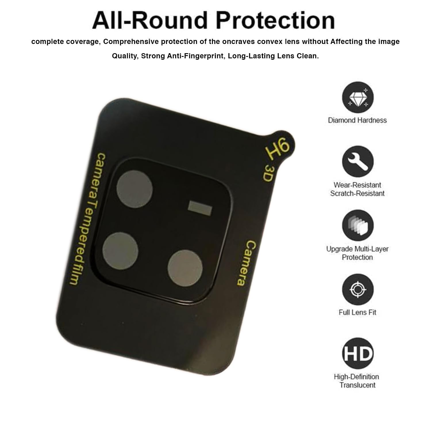 Camera Lens Protector for Vivo V30, Vivo V30 Pro 4
