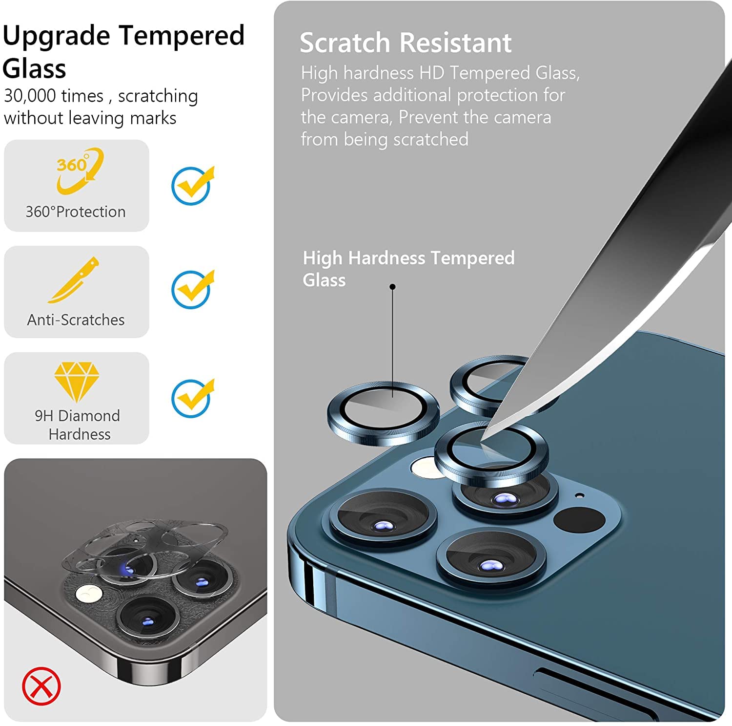 Glass Lens Ring Cover 11-11 pro-11 pro max-12-12 pro-12 mini blue 2